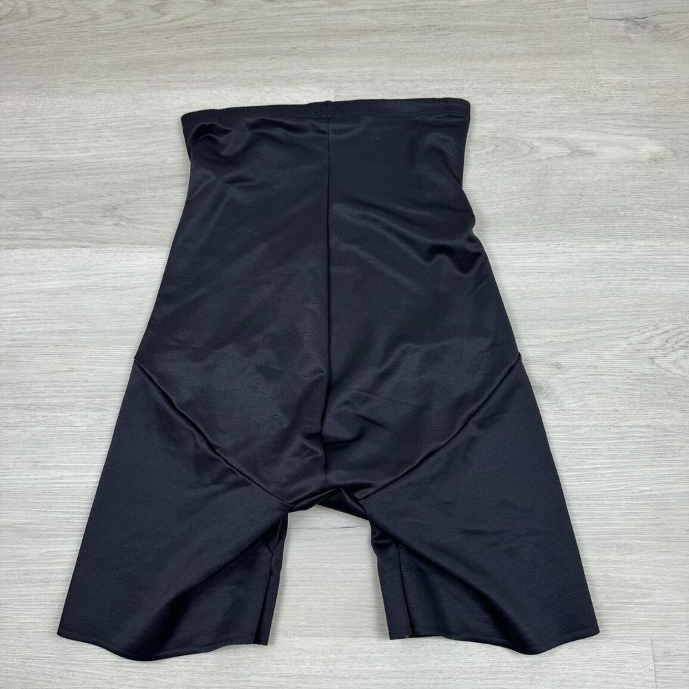 Naomi and Nicole Unbelievable Comfort Hi Waist Thigh Slimmer Size XL Black - Picture 3 of 4